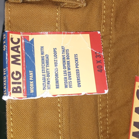 Big Mac Big&Tall work pants - Picture 4 of 5